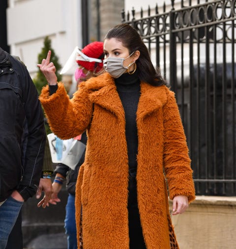 selena gomez shooting in nyc on february 24, 2021