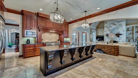 Selena Gomez Fort Worth, Texas Mansion Open Floor Plan