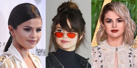 30 Best Selena Gomez Hairstyles From Short Hair And Shaved To Bangs