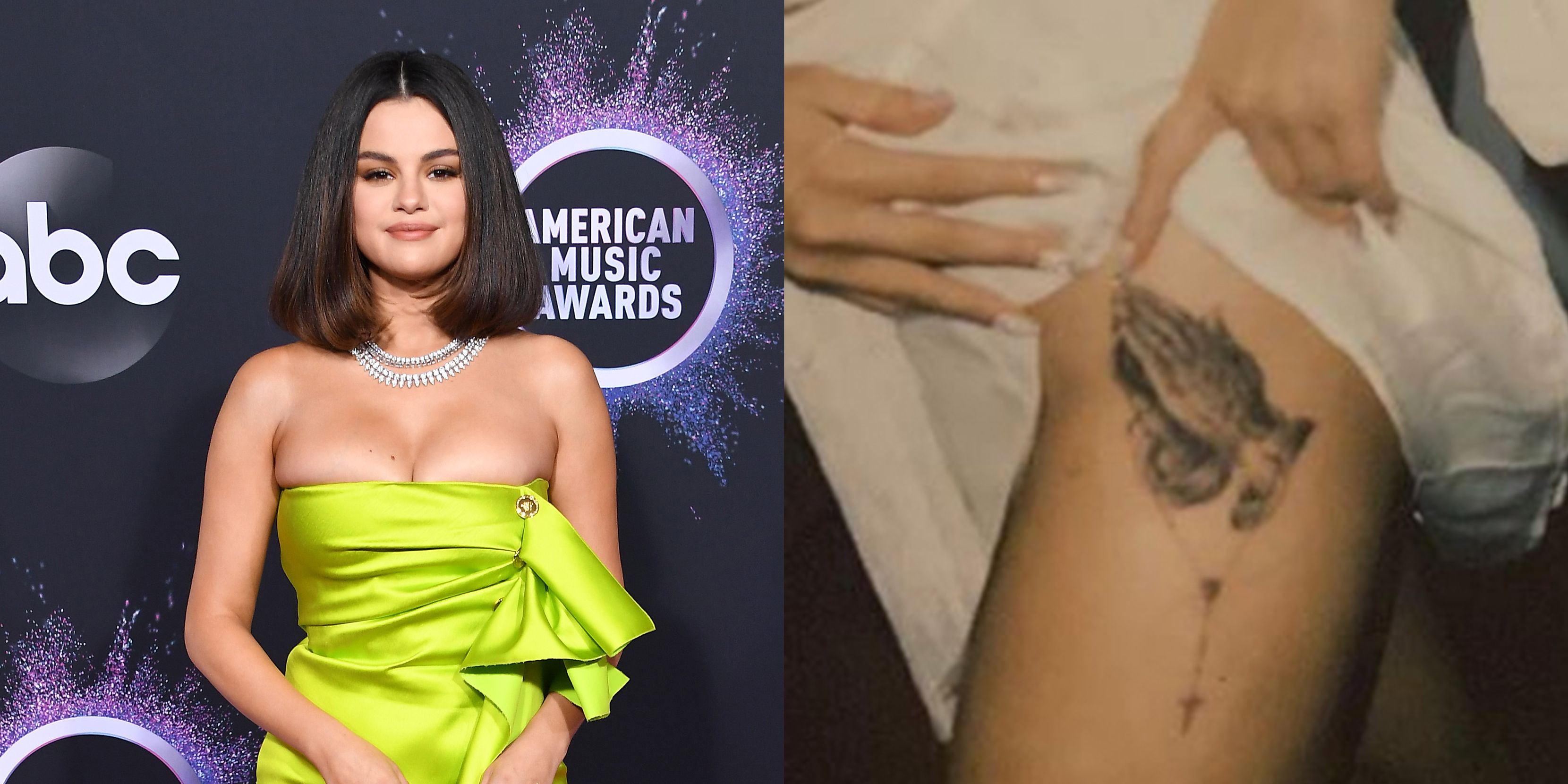 selena gomez revival album cover tatoo