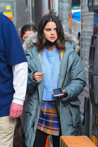 Selena Gomez In New York City on February 25, 2022 selena gomez in new york city on february 25, 2022