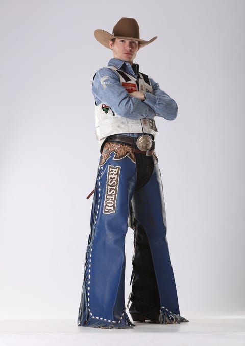 clayton sellars during the 2022 studio shoot at the sacramento unleash the beast pbr photo by andy watson bull stock media