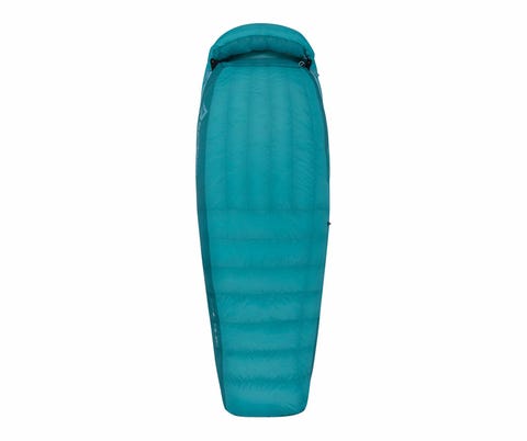 Semi-rectangular sleeping bag