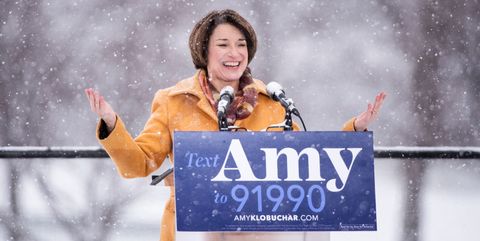 Minnesota Senator Amy Klobuchar Announces Candidacy For President