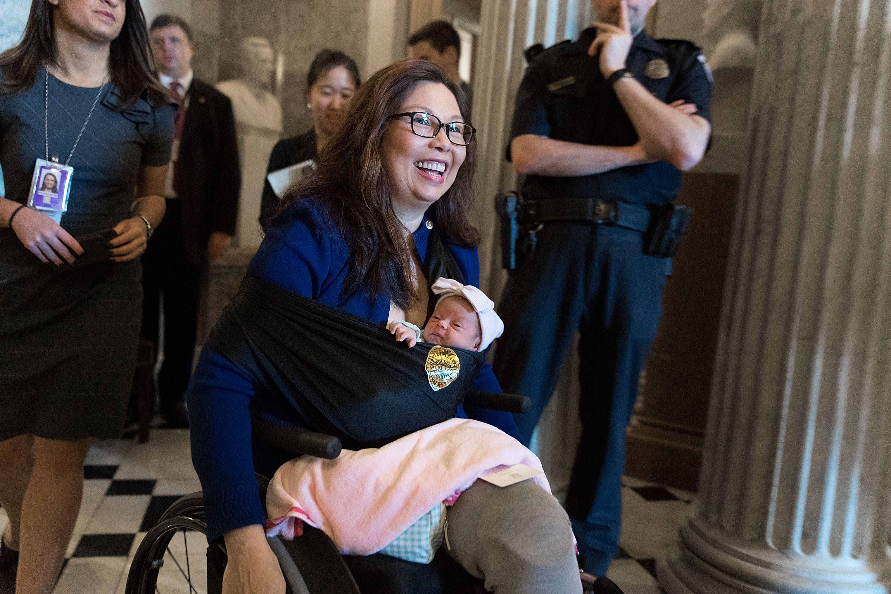 Sen. Tammy Duckworth Wants Lactation Rooms In Every U.S. Airport