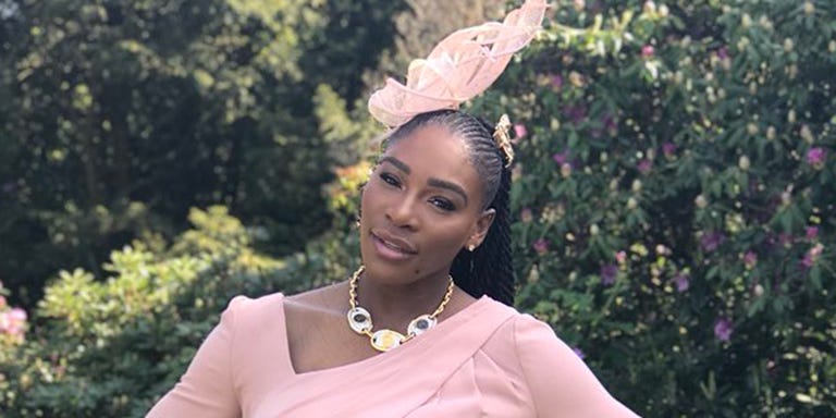 serena williams royal wedding outfit
