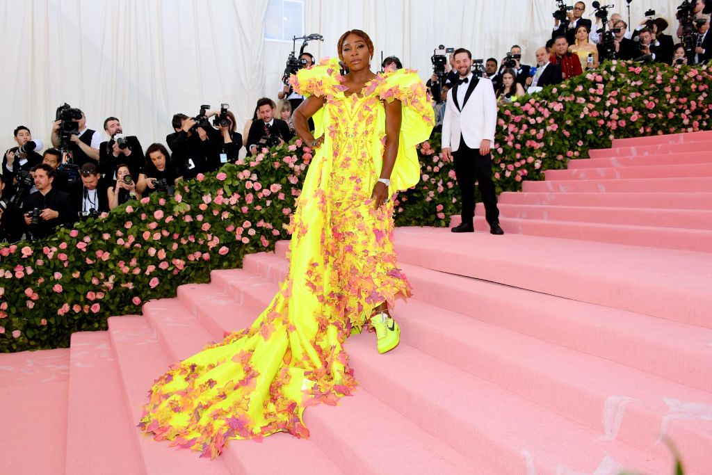 serena williams yellow dress