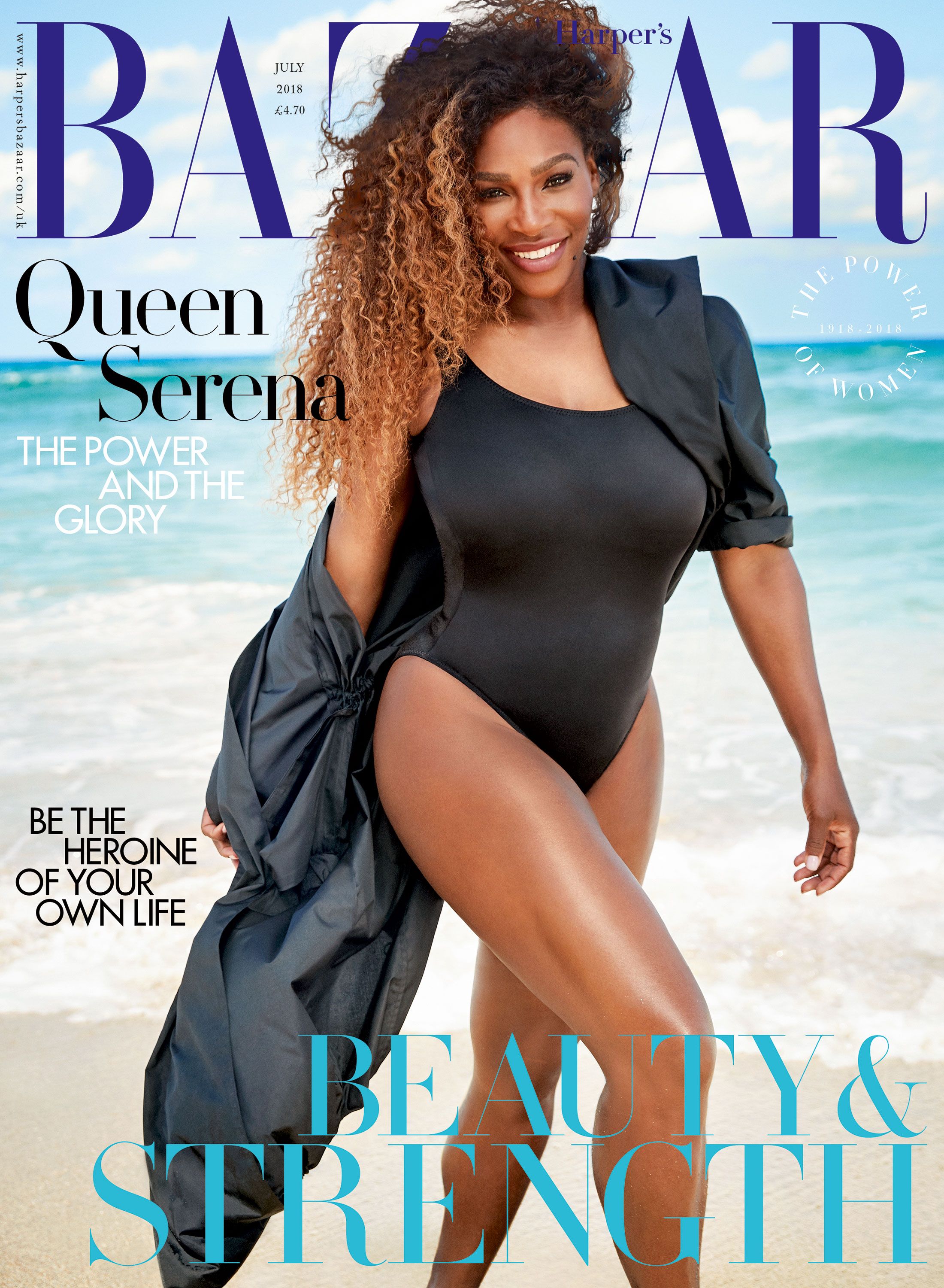Serena Williams interview - Harper's Bazaar July 2018 issue
