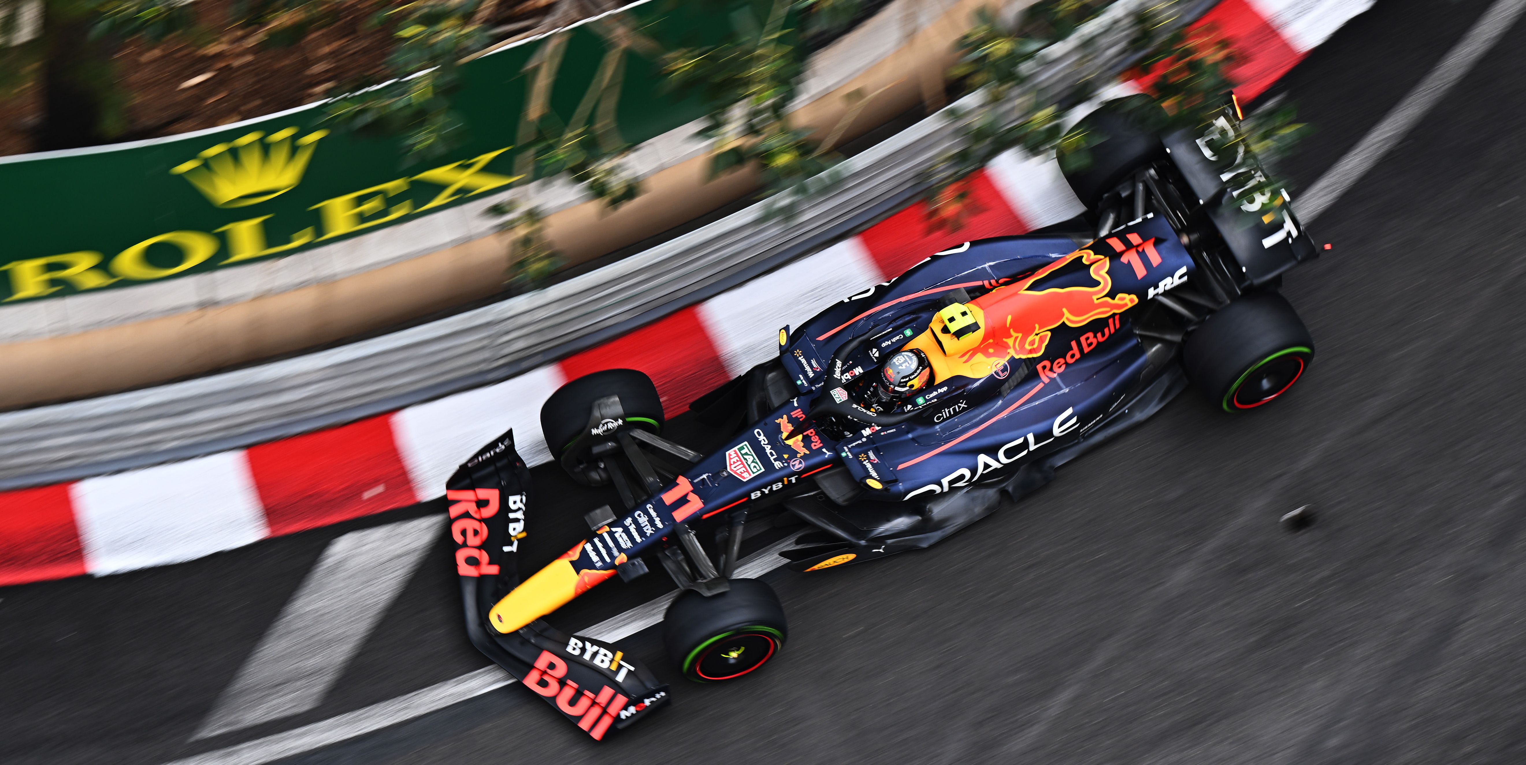 Sergio Perez Triumphs In Rain- and Crash-Shortened Monaco GP