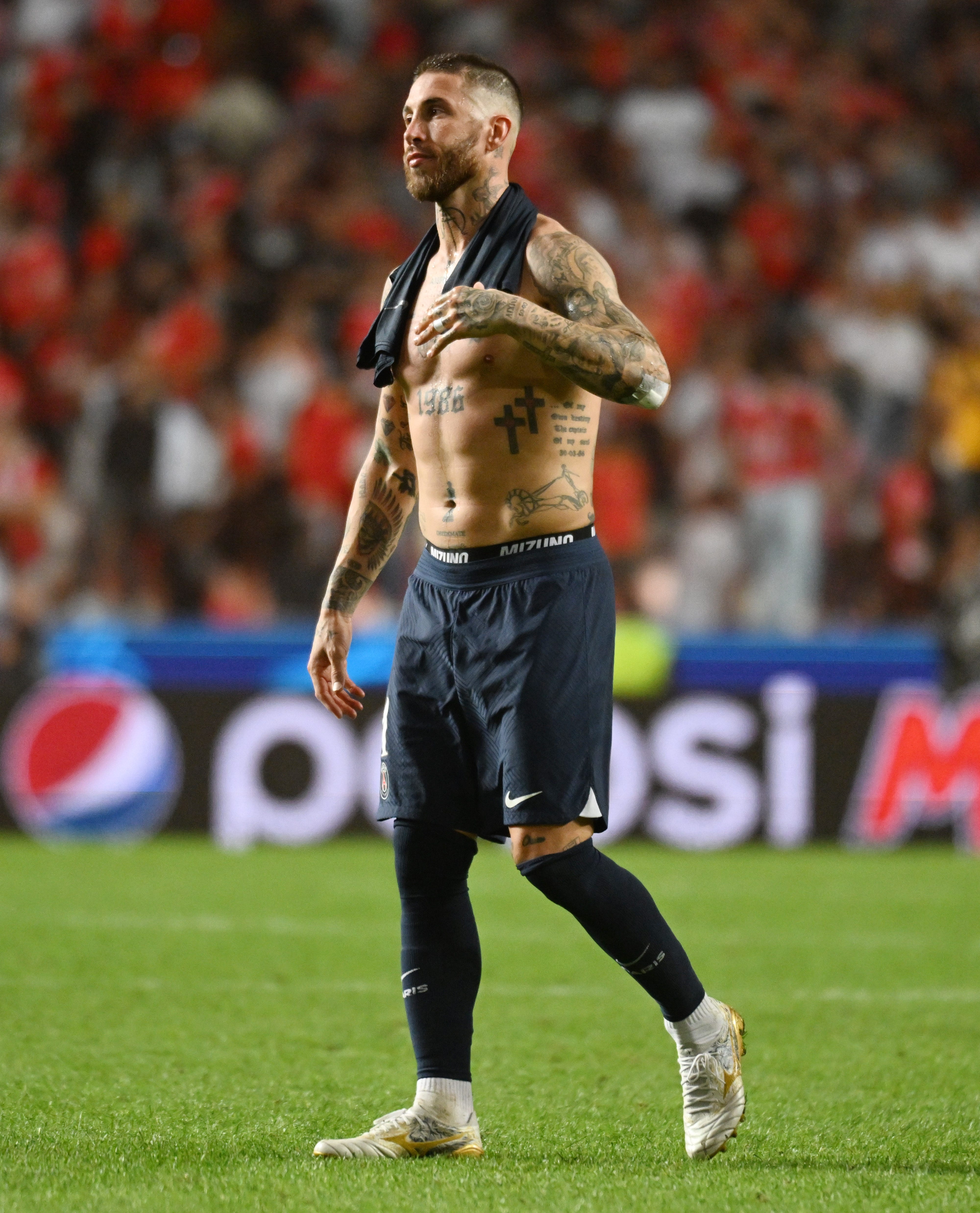 Sergio ramos shirtless