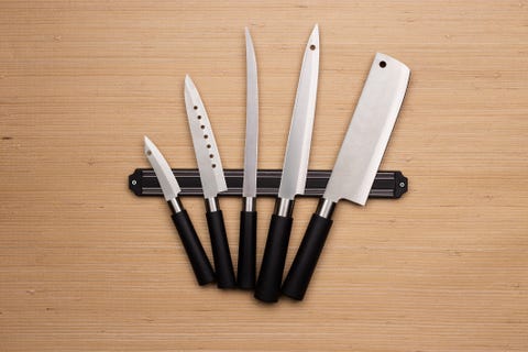 set of knives