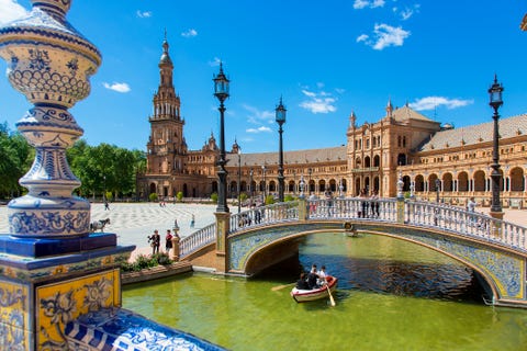 seville, plaza de espana