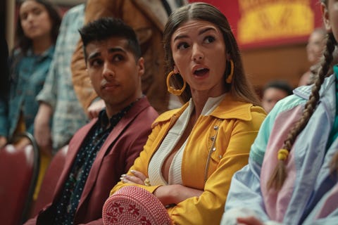 mimi keene as ruby matthews in episode 6 of sex education season 3