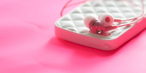 Sex podcast | Headphones and mobile phone