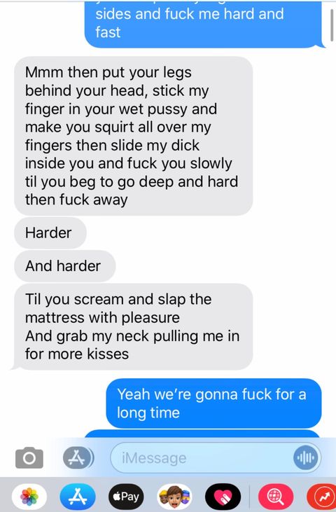 Dirty sexting conversations