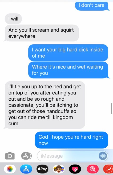 Sex text to a girl