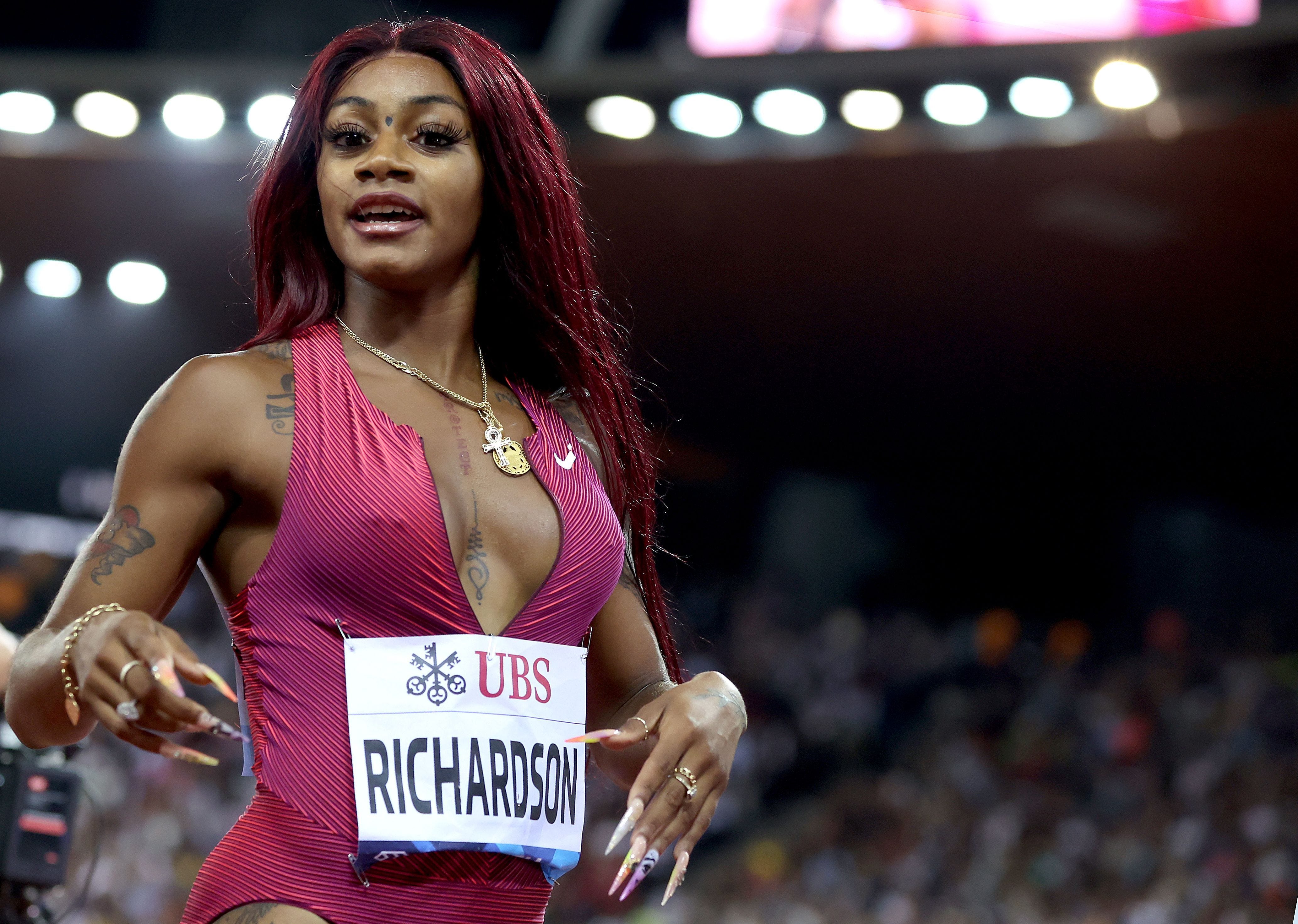 Sha’Carri Richardson Runs a World-Leading 100 Meters in Doha