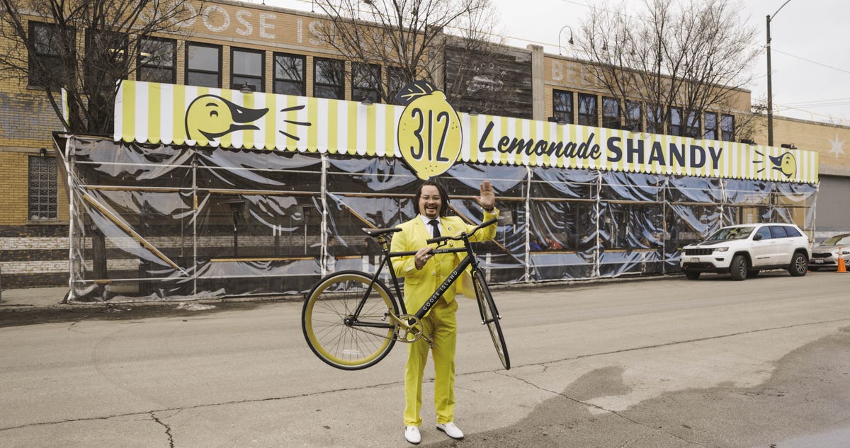 Goose Island Beer Co Bike Giveaway Chicago Lemon Scavenger Hunt