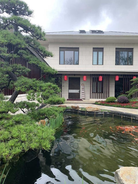 Una casa de lujo con estilo oriental para una familia en Shangai