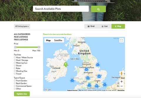 allotme share allotment spaces