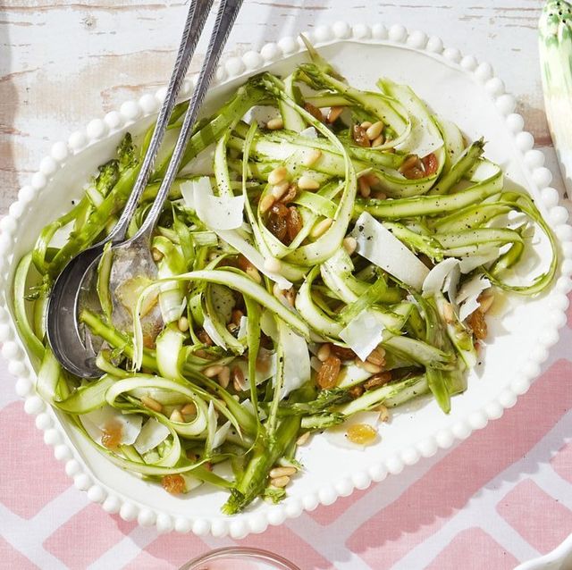 Shaved Asparagus and Parmesan Salad Recipe