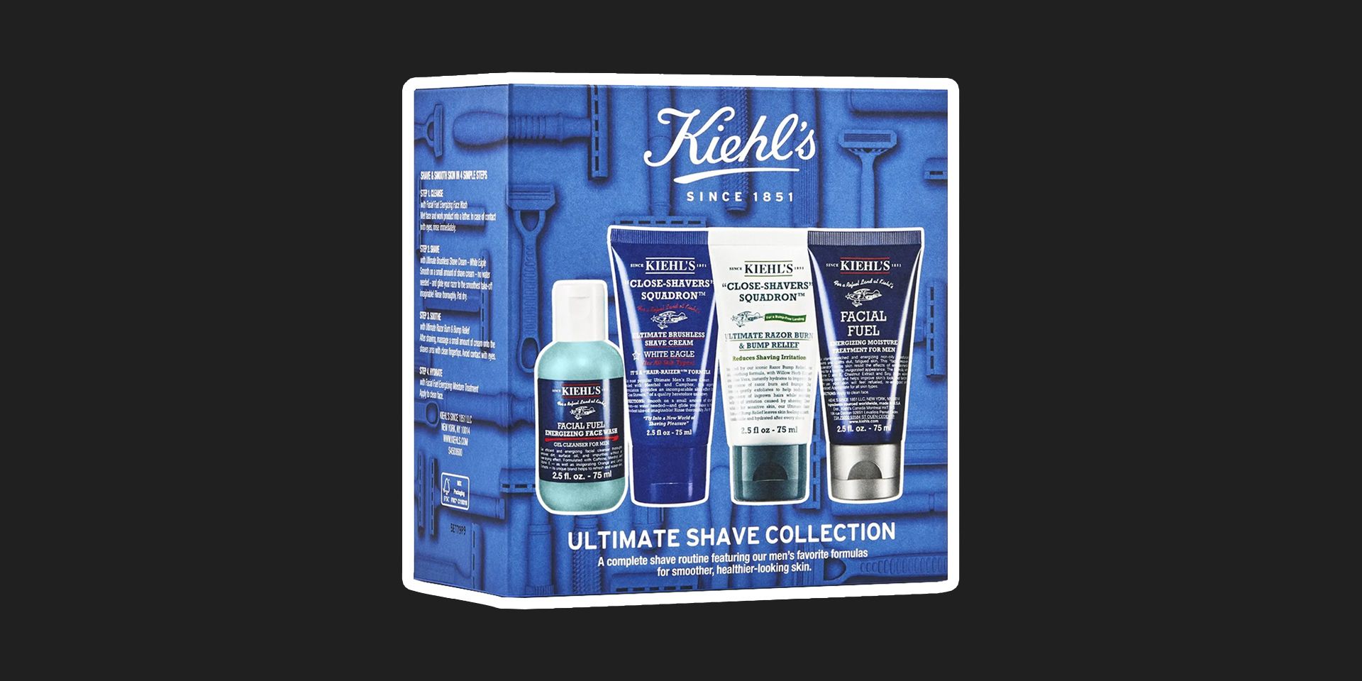 kiehl's men's shaving kit