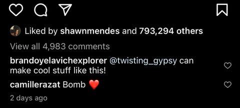 Shawn Mendes liking Camila Cabello shawn mendes liking camila cabello