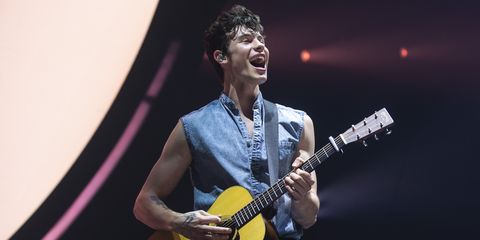 Shawn Mendes Performs In Concert In Barcelona