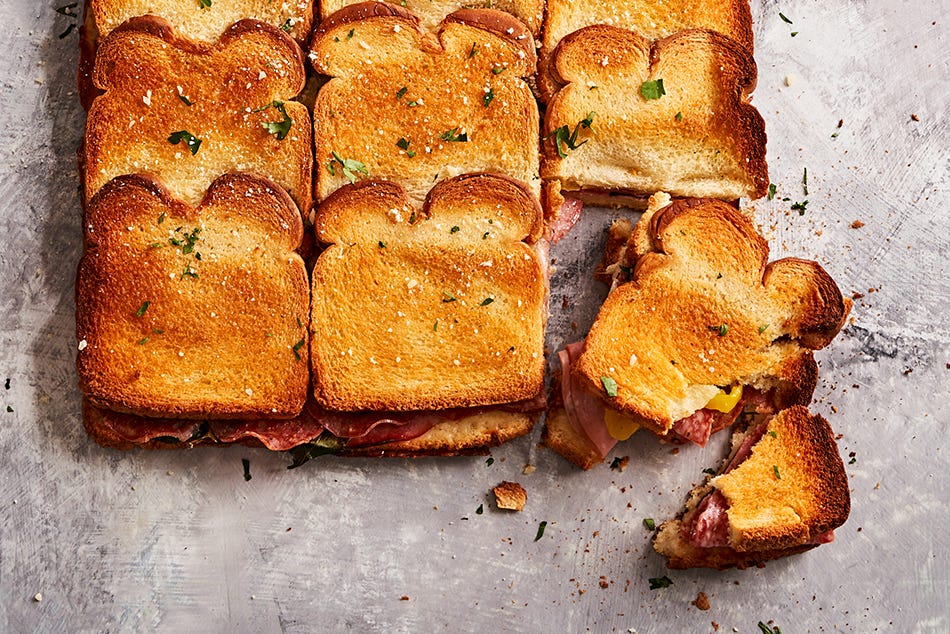 Sheet-Pan Italian Subs Are For The Whole Fam