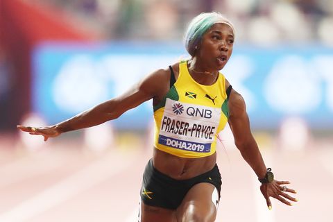 Shelly-Ann Fraser-Pryce, campeona mundial de 100m
