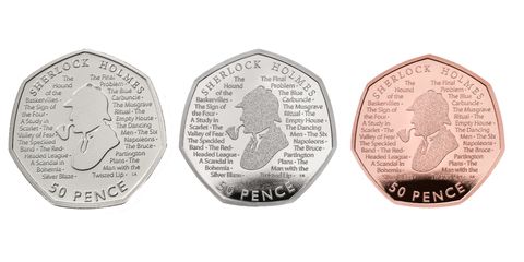 The Royal Mint release new Sherlock Holmes coin