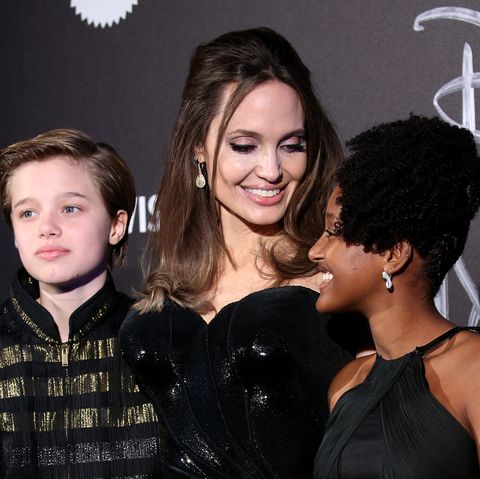 Shiloh, Angelina Jolie, and Zahara