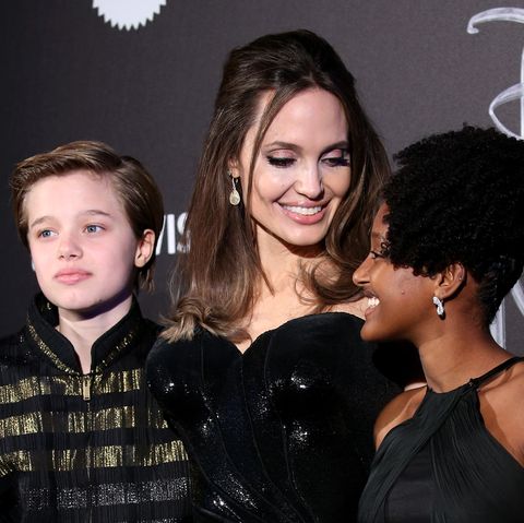 Shiloh, Angelina Jolie, and Zahara