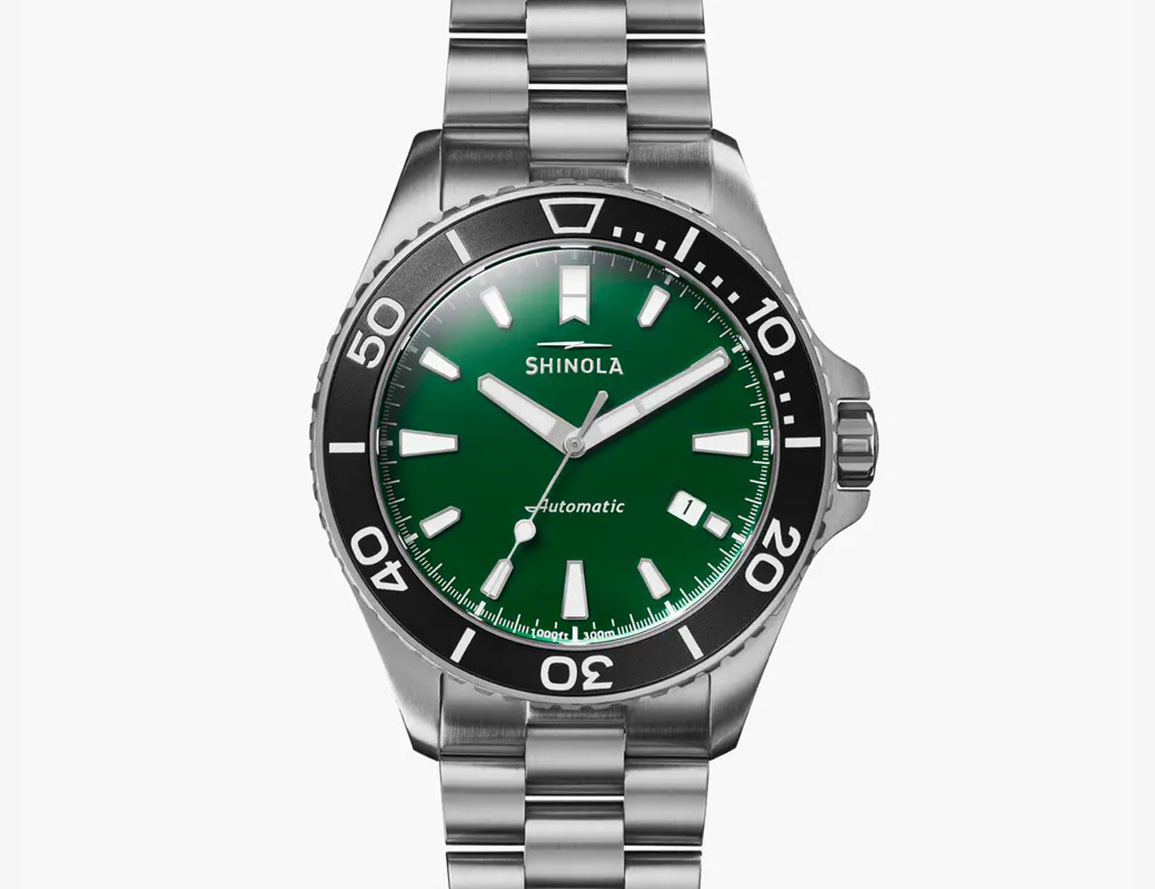 green face divers watch