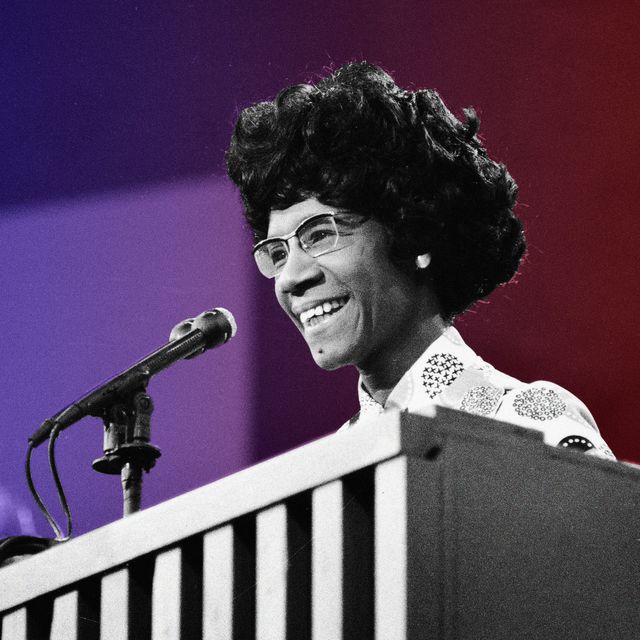 african american educator and us congresswoman shirley chisholm speaks at a podium at the democratic national convention, miami beach, florida, july 1972 photo by pictorial paradegetty images
