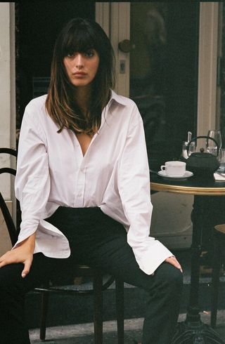 reinvent women's shirts, with nothing underneath