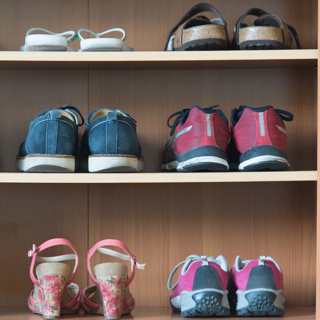 20 Diy Shoe Rack Ideas Best Homemade Storage - Shoe Box Wall Art Diy