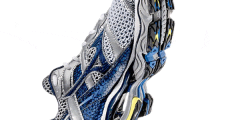 Running shoe, Athletic shoe, Azure, Pattern, Grey, Electric blue, Cross training shoe, Sports gear, Walking shoe, Outdoor shoe, 