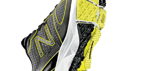 Yellow, Sports equipment, White, Running shoe, Athletic shoe, Line, Sneakers, Grey, Walking shoe, Outdoor shoe, 