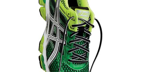 Footwear, Green, Shoe, Running shoe, Athletic shoe, Sportswear, Line, Font, Carmine, Sneakers, 