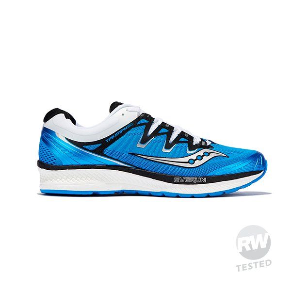 White Saucony Triumph ISO 4 Mens Running Shoes 