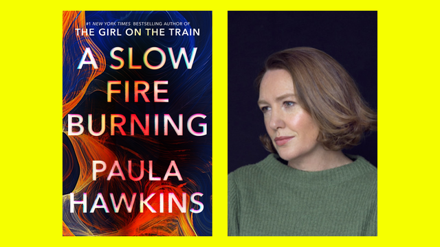 paula hawkins returns with ‘a slow fire burning’