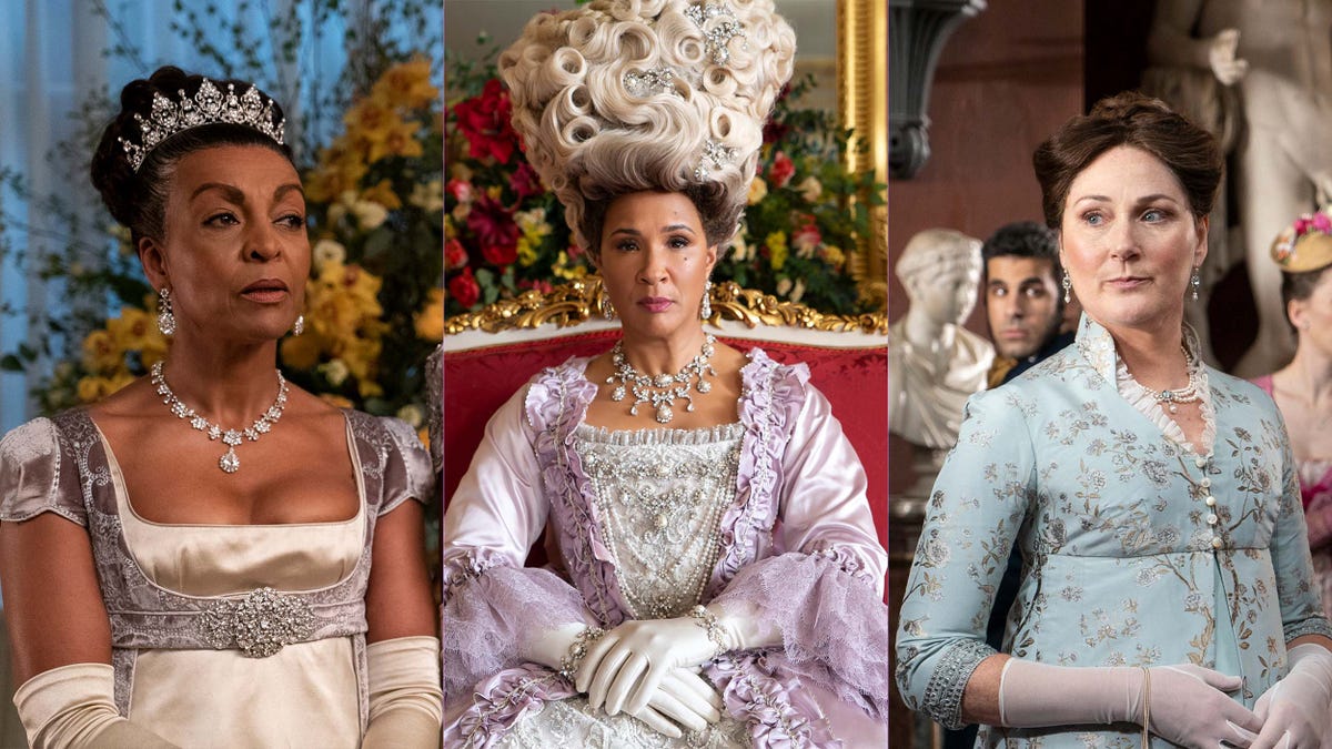 ‘Bridgerton’ Matriarchs Ruth Gemmell, Adjoa Andoh, and Golda Rosheuvel