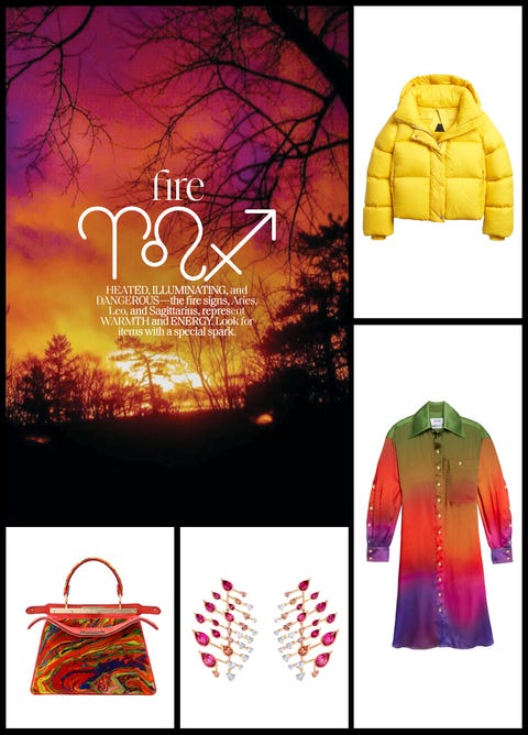 fire christopher john rogers fendi lydia courtelle banana republic leo aries sagittarius zodiac gift guide