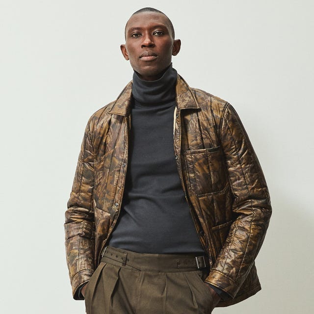 man in coat