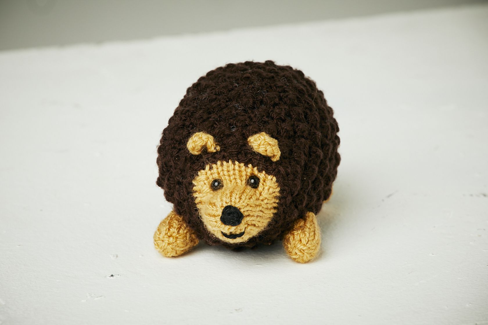 Details about   Hand Knitted Toy Hedgehog 