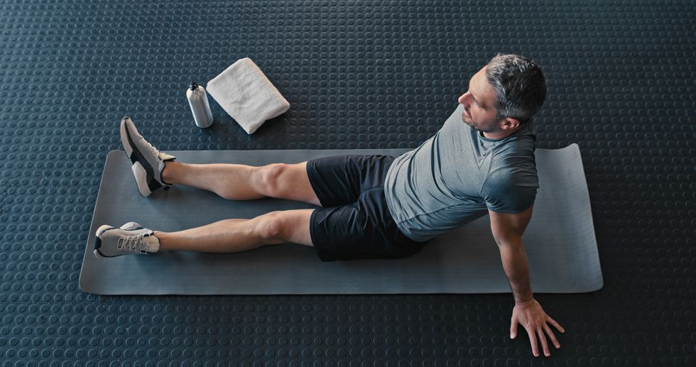 This Series of Stretches Will Help Men Over 40 to Have Strong, Healthy Hips thumbnail