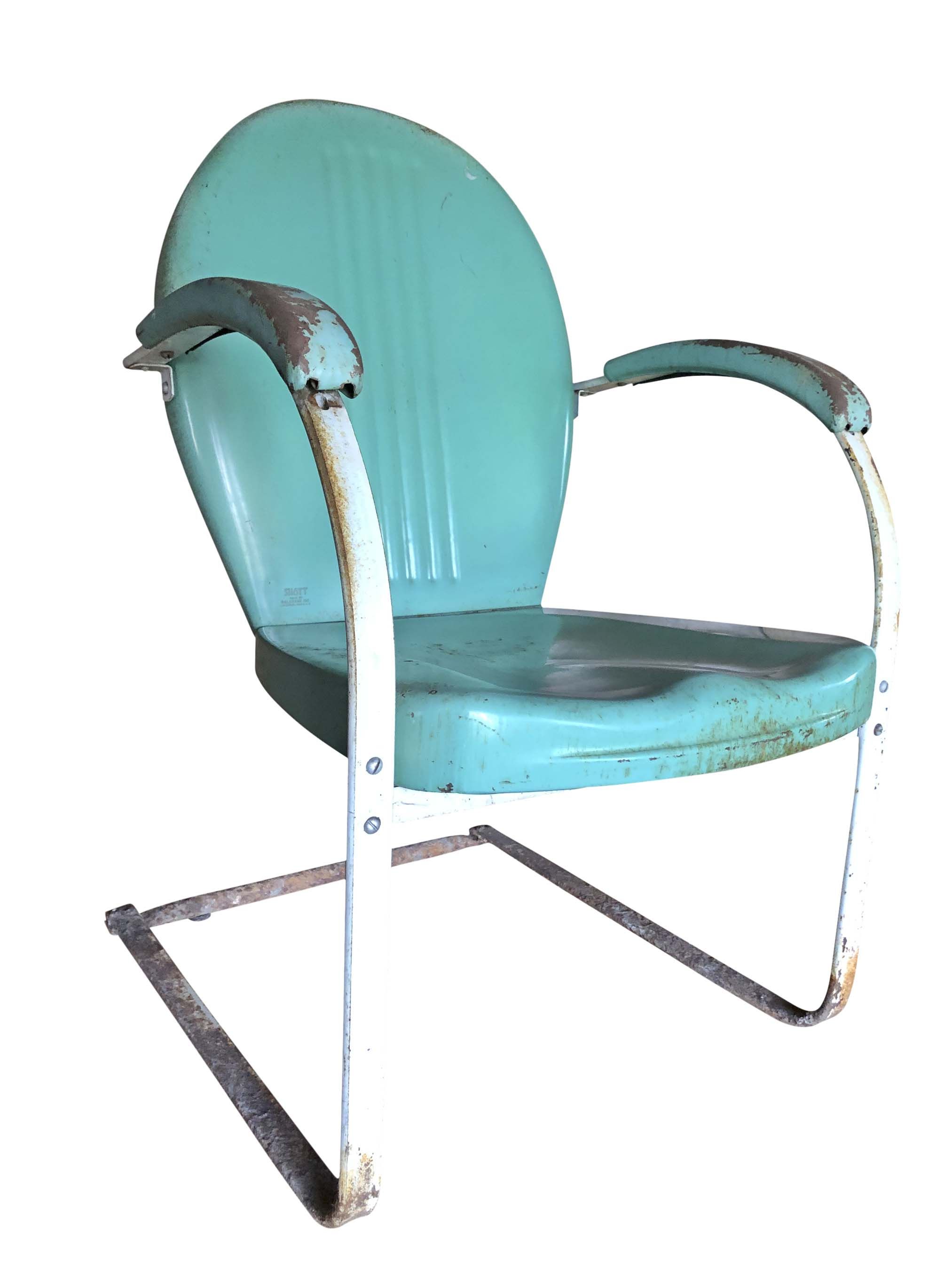 old vintage metal chairs for sale