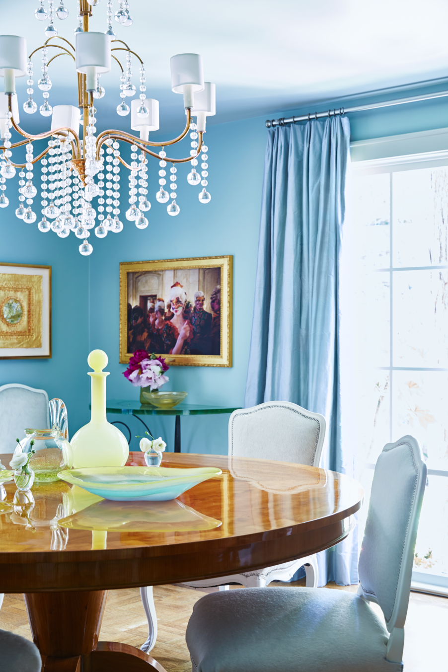formal dining room color schemes