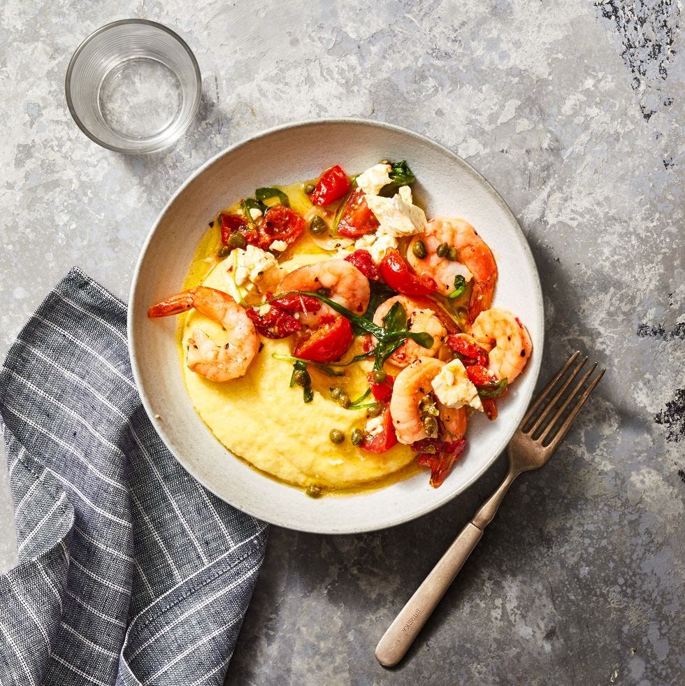 Best Shrimp and Polenta Recipe - How To Make Shrimp and Polenta